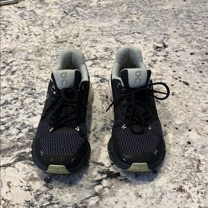 ON Running Black and Gray Sneakers